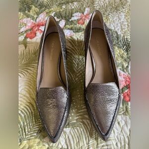 Enzo Angiolini Bronze Metallic Loafers 9.5